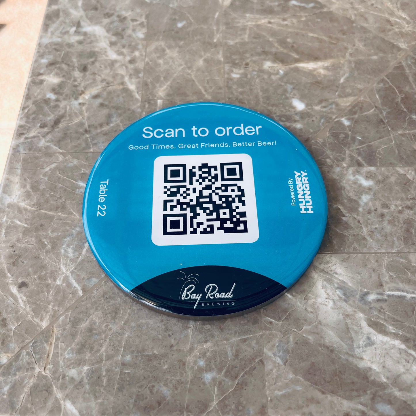 QR Code Resin Puck 6mm