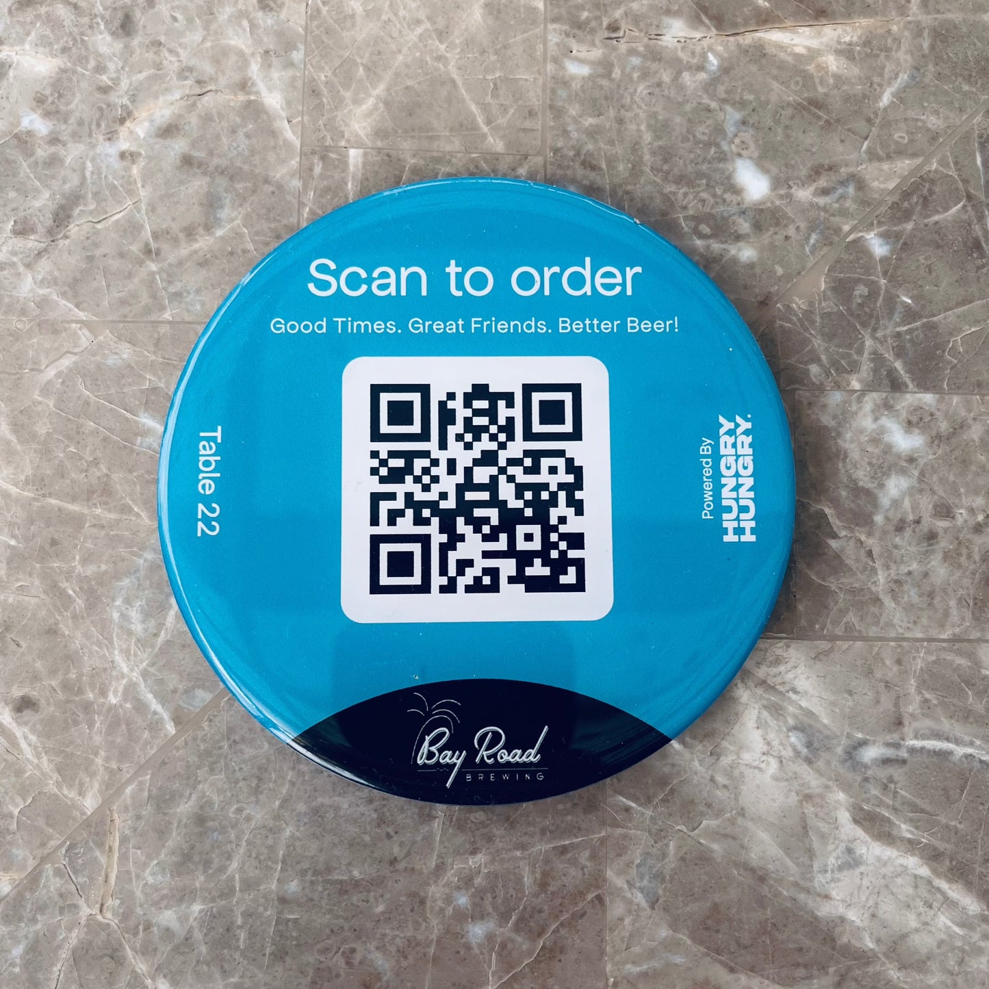 QR Code Resin Puck 6mm